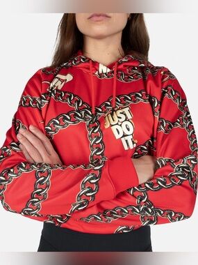 Nike Sportswear Icon Clash cropped hoodie Women’s M